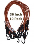 Kotap Adjustable Tarps 18inch Bungee Cords 10piece Item MABC18 for sale online 