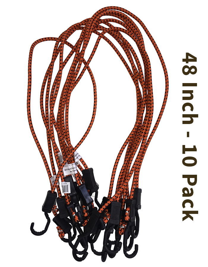 Kotap MABC-32 All Purpose Adjustable Bungee Cords with Hooks 32-Inch Orange/... 
