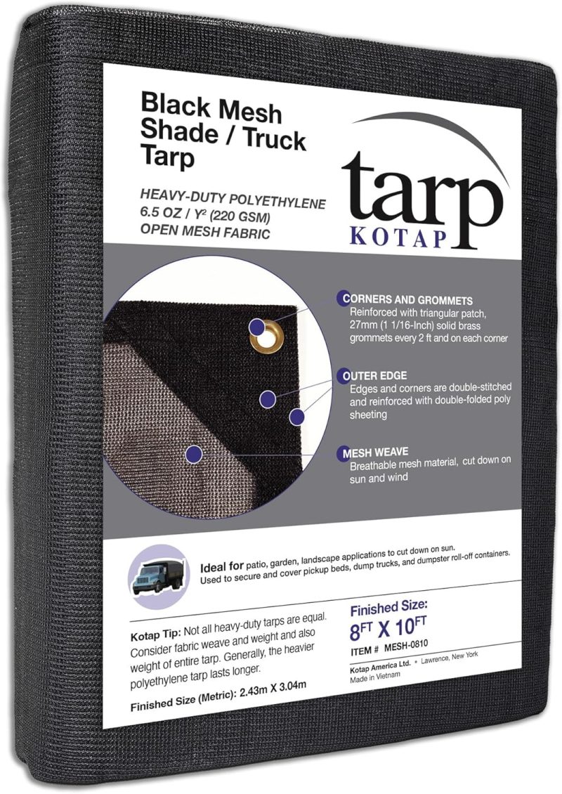 Mesh Shade / Truck Tarp