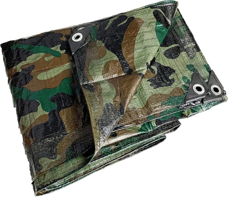 Camouflage Poly Tarp - Image 4