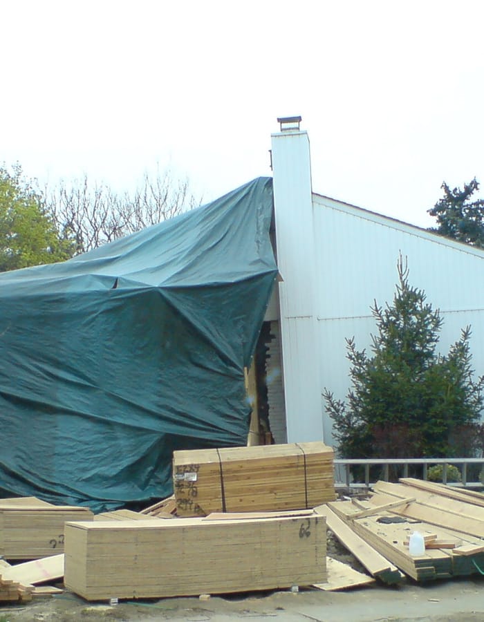 thumbnail image 2 of 6x8 Ft Silver Heavy Duty Tarp – 12 Mil Poly, Waterproof, Rustproof Grommets – Pool, Patio, Camping 2 of 2