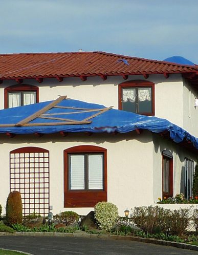 All-Purpose Blue Poly Tarp - Image 2