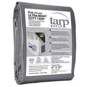 8 oz Ultra Heavy-Duty Poly Tarp - Kotap America, LTD